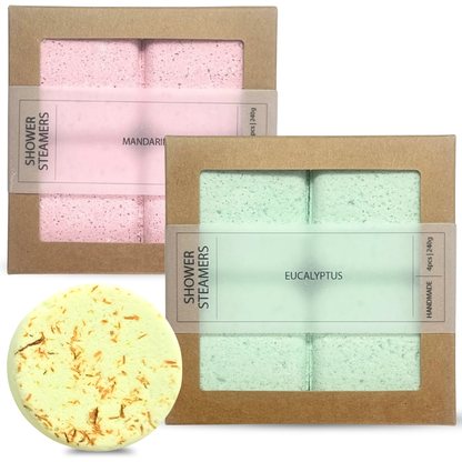 2x Shower steamers - Set van 4 + GRATIS Shower steamer