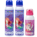 2+1 GRATIS - 2x 4All Seasons Shower Foam 150 ml + 1x Shower Foam 100 ml GRATIS