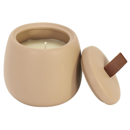 Geurkaars in keramische pot