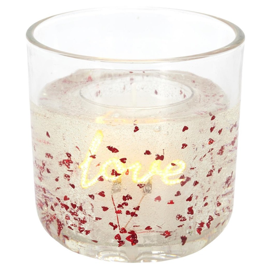 Geurkaars met lichtslinger