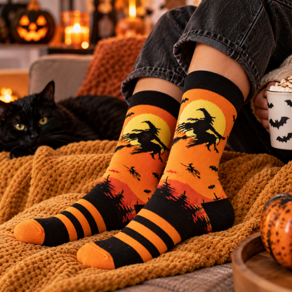 1 Paar sokken Halloween - maat 38-45