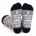 1 Paar sokken Awesome Dad - Maat 38-45