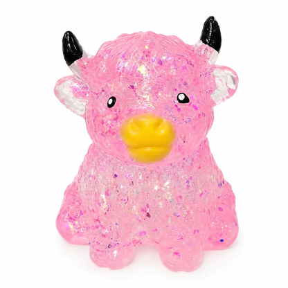 Sugar squishy glitter - Highland Cows
