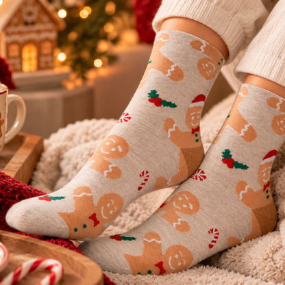 1 Paar sokken Kerst - maat 38-45