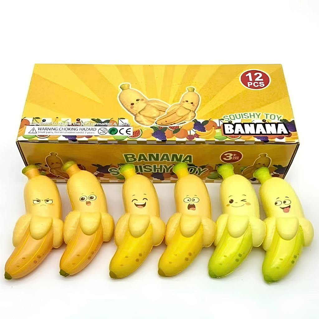 Slow Rising Squishy Banana - 15cm