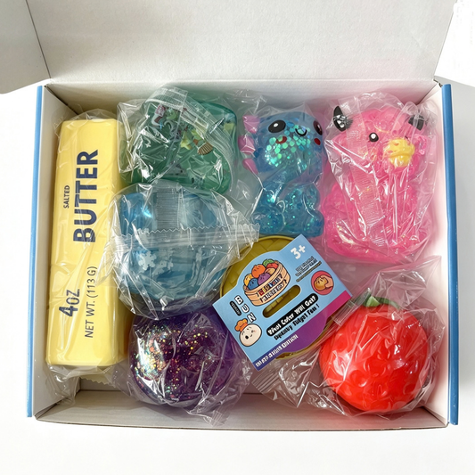 Squishy Fun Box - 8-delige fidget box