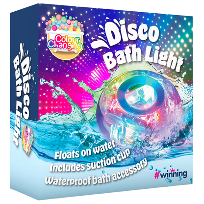 Disco kleur veranderend badlampje