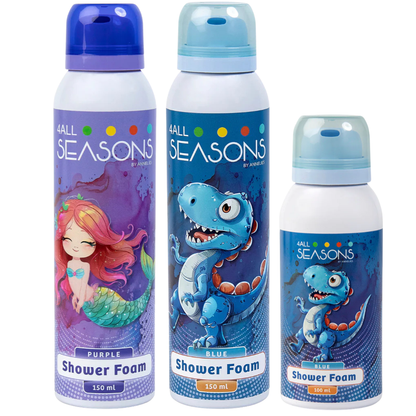 2+1 GRATIS - 2x 4All Seasons Shower Foam 150 ml + 1x Shower Foam 100 ml GRATIS