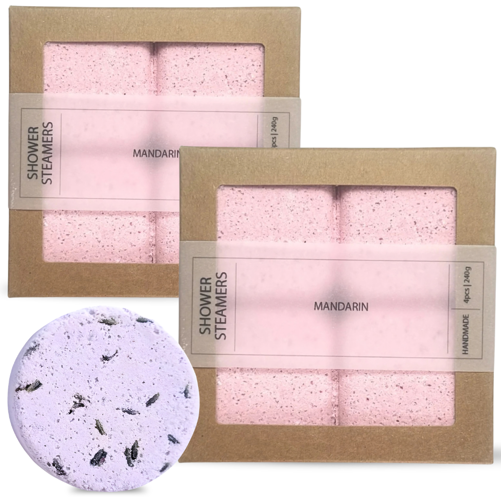 2x Shower steamers - Set van 4 + GRATIS Shower steamer
