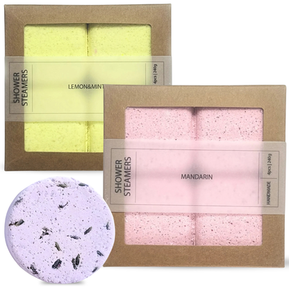 2x Shower steamers - Set van 4 + GRATIS Shower steamer
