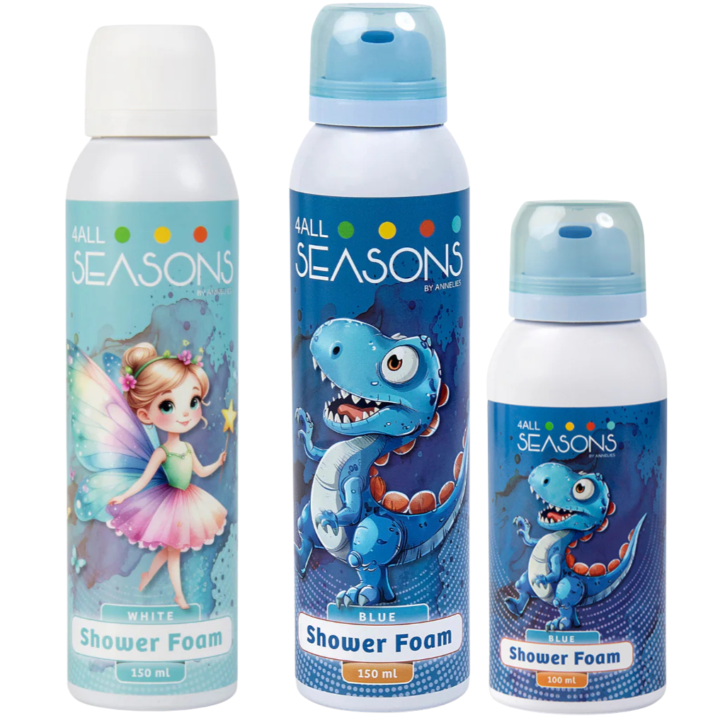2+1 GRATIS - 2x 4All Seasons Shower Foam 150 ml + 1x Shower Foam 100 ml GRATIS