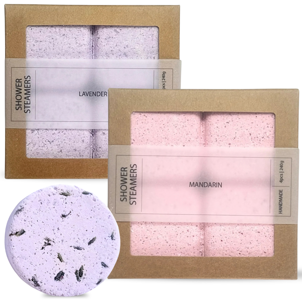 2x Shower steamers - Set van 4 + GRATIS Shower steamer