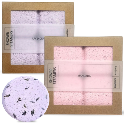 2x Shower steamers - Set van 4 + GRATIS Shower steamer