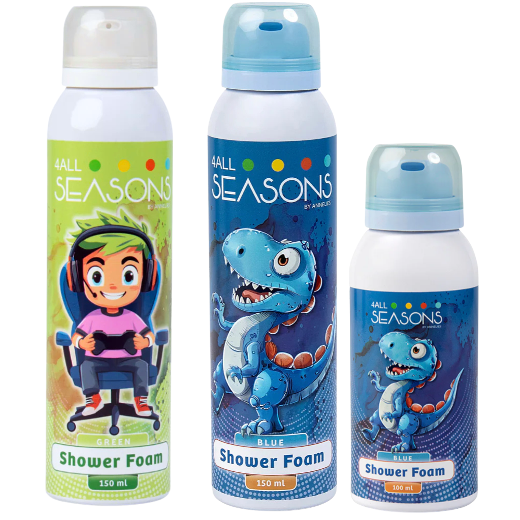 2+1 GRATIS - 2x 4All Seasons Shower Foam 150 ml + 1x Shower Foam 100 ml GRATIS