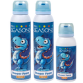 2+1 GRATIS - 2x 4All Seasons Shower Foam 150 ml + 1x Shower Foam 100 ml GRATIS