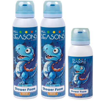 2+1 GRATIS - 2x 4All Seasons Shower Foam 150 ml + 1x Shower Foam 100 ml GRATIS