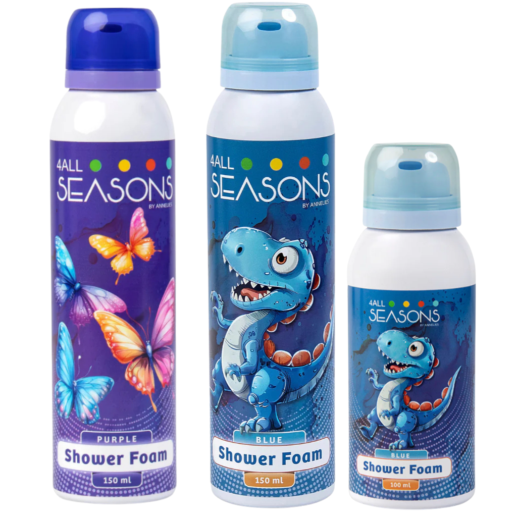 2+1 GRATIS - 2x 4All Seasons Shower Foam 150 ml + 1x Shower Foam 100 ml GRATIS