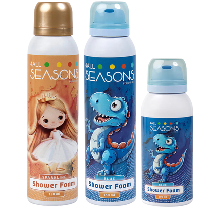 2+1 GRATIS - 2x 4All Seasons Shower Foam 150 ml + 1x Shower Foam 100 ml GRATIS