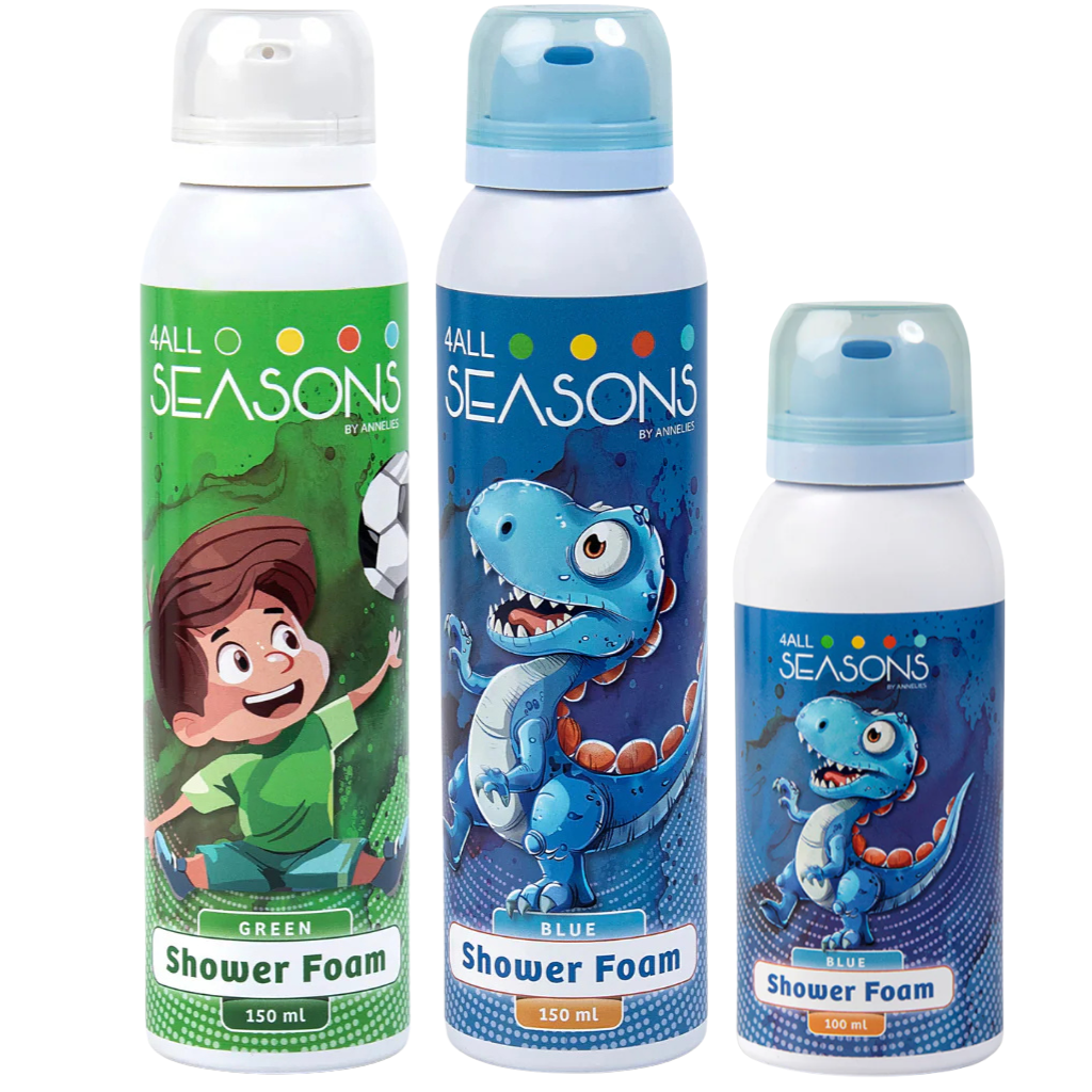 2+1 GRATIS - 2x 4All Seasons Shower Foam 150 ml + 1x Shower Foam 100 ml GRATIS