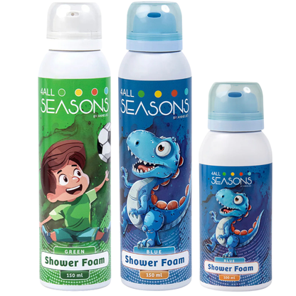 2+1 GRATIS - 2x 4All Seasons Shower Foam 150 ml + 1x Shower Foam 100 ml GRATIS