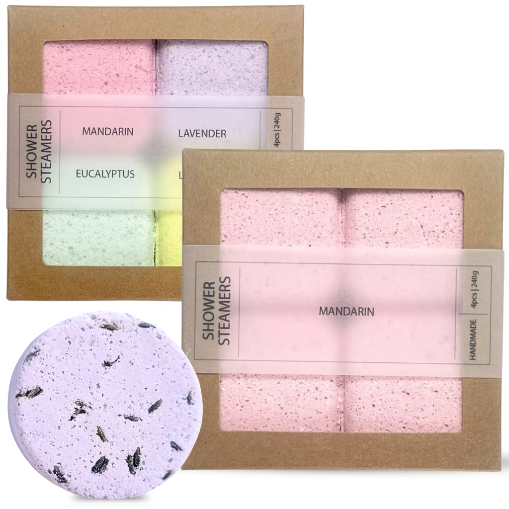 2x Shower steamers - Set van 4 + GRATIS Shower steamer