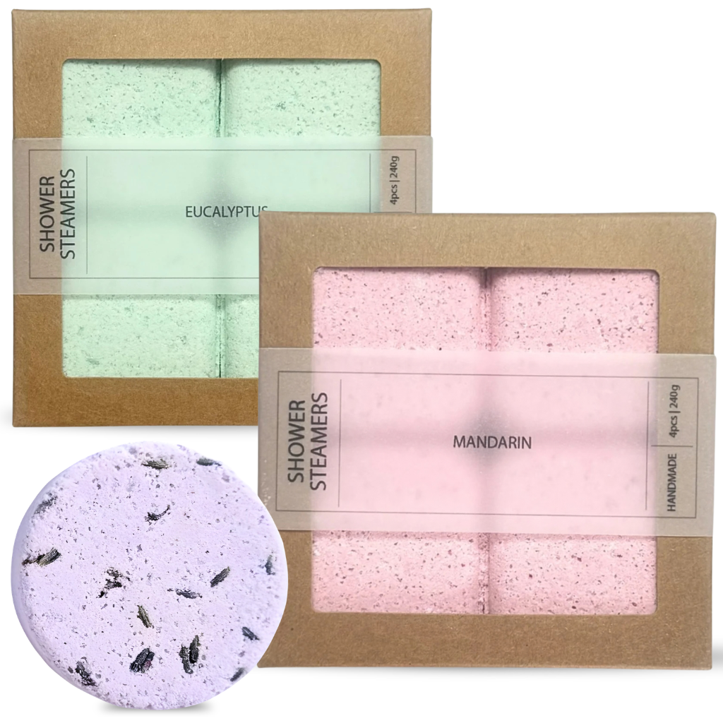 2x Shower steamers - Set van 4 + GRATIS Shower steamer