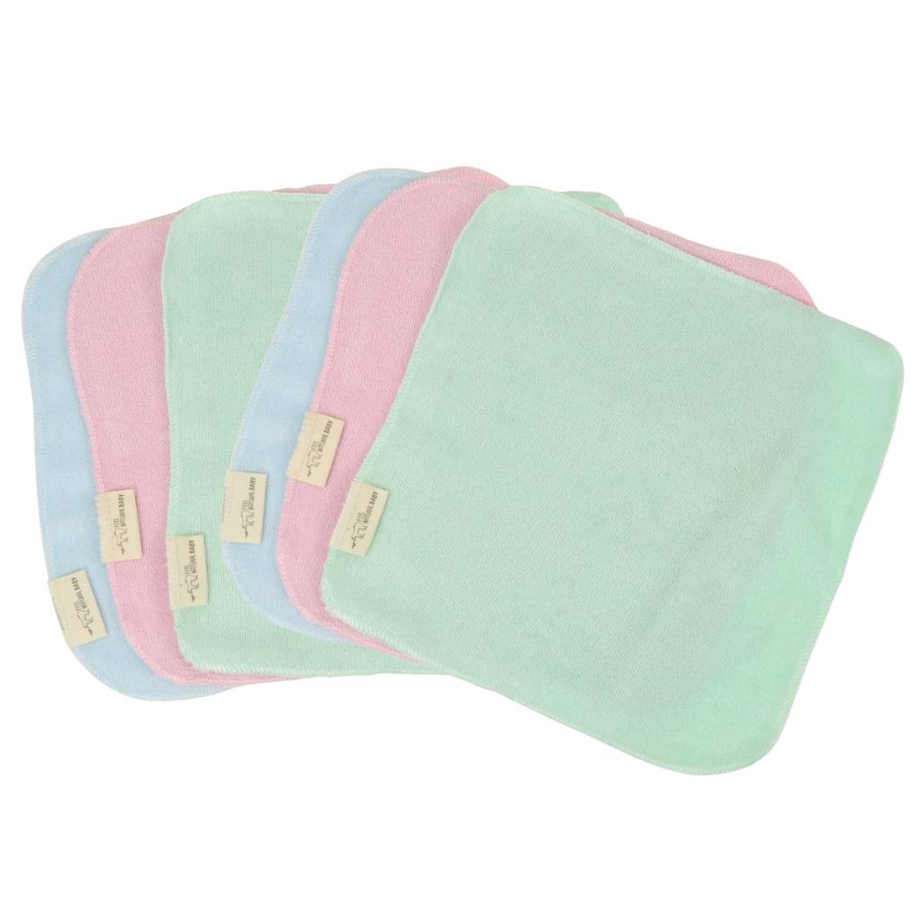 Wasbare babydoekjes - 6 stuks