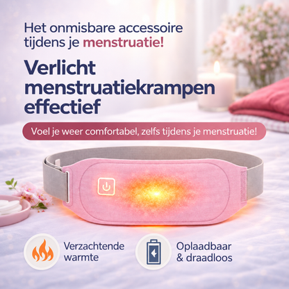Warmteband tegen Menstruatiekrampen – Oplaadbaar
