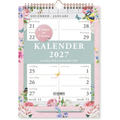 Spiraalkalender 2-weeks A4 2027 - 14 maanden