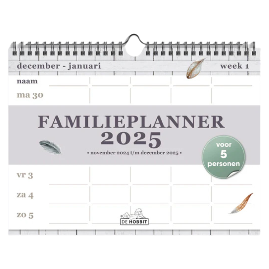 Familieplanner 2025