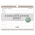 Familieplanner Spiraal 2027 - 14 maanden