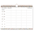 Familieplanner Spiraal 2027 - 14 maanden
