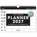 Familieplanner Spiraal 2027 - 14 maanden