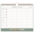 Familieplanner Spiraal 2027 - 14 maanden