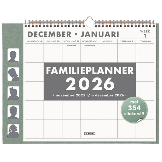 Familieplanner 2026 A3