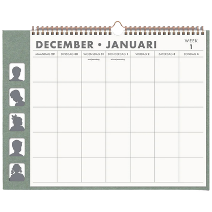 Familieplanner 2026 A3