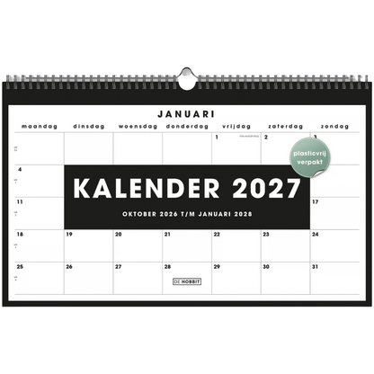 Maandkalender 2027 - 16 maanden