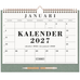 Maandkalender 2027 - 16 maanden