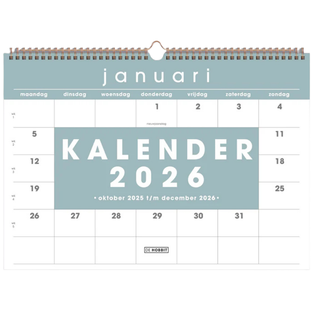 Maandkalender 2026 A3
