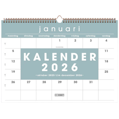 Maandkalender 2026 A3