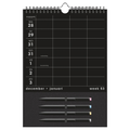 Familieplanner Markers 2027 - 14 maanden