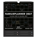 Familieplanner Markers 2027 - 14 maanden