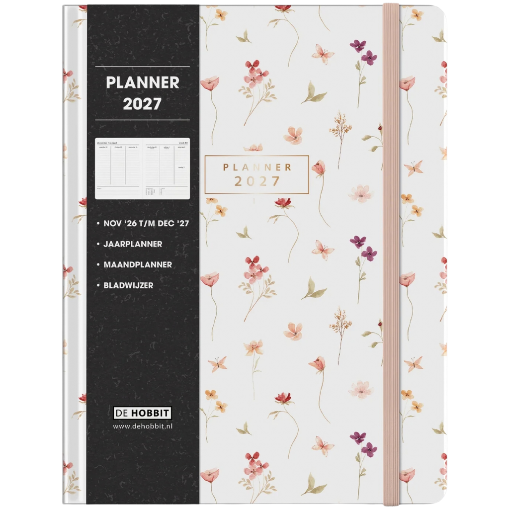 Weekplanner A4 2027 - Medium - 14 maanden