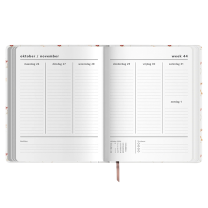 Weekplanner A4 2027 - Medium - 14 maanden