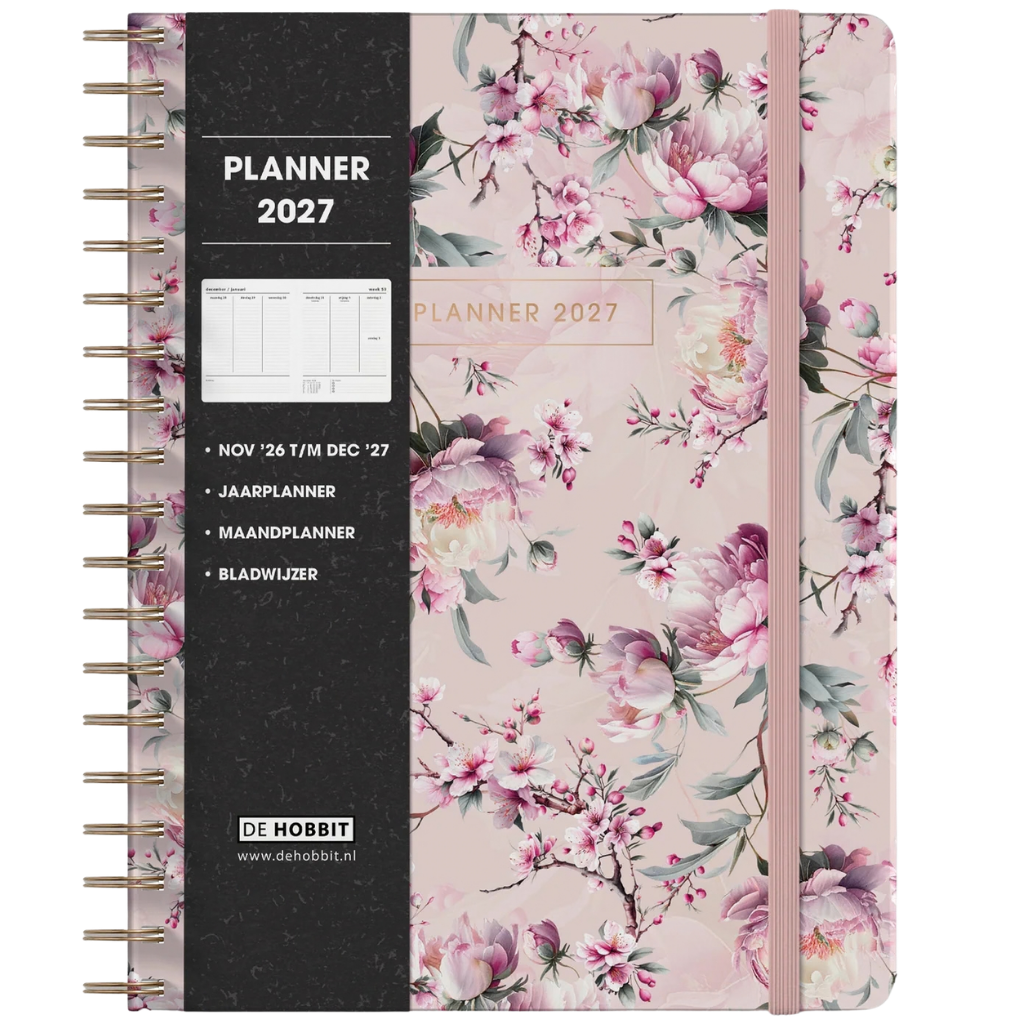 Weekplanner A4 2027 - Medium - 14 maanden