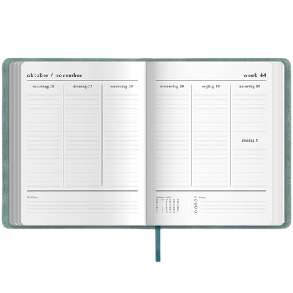 Weekplanner A4 2027 - Medium - 14 maanden