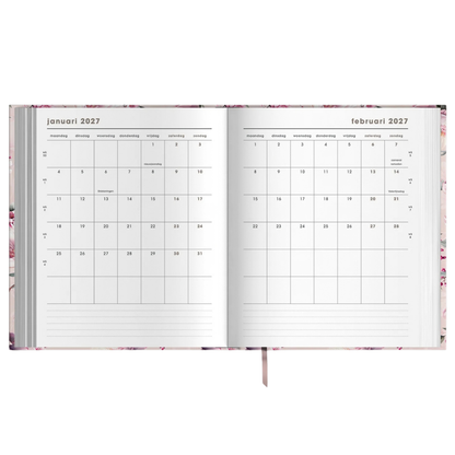 Weekplanner A5+ 2027 - Luxe uitvoering - 15 maanden