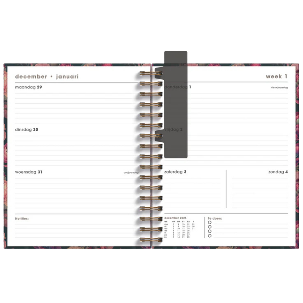 Luxe weekplanner 2026 A5+