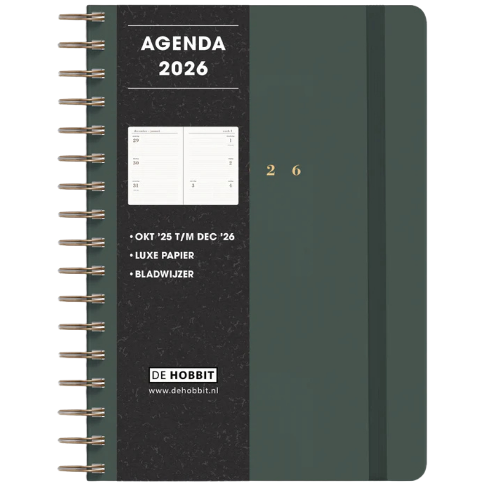 Luxe ringband agenda 2026 A5