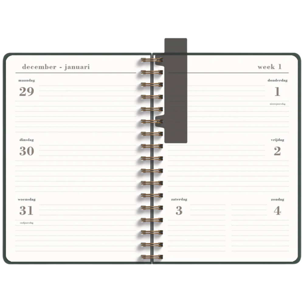 Luxe ringband agenda 2026 A5